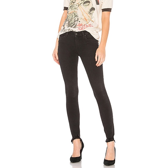 PAIGE Denim - NWTS PAIGE • Verdugo Destroyed Ankle Black Fog